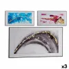 Полотно Gift Decor Синий Коричневый Розовый Абстракция 61,5 x 3 x 121 cm (3 штук)