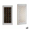 Drobė Gift Decor Geometrinis 61,5 x 3 x 121,5 cm (2 vnt.)