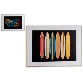 Полотно Gift Decor Чёрный Сёрф 81,5 x 3 x 121,5 cm (2 штук)