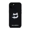 Karl Lagerfeld Silicone Choupette Head MagSafe - iPhone 15 Plus / 14 Plus Case (black)