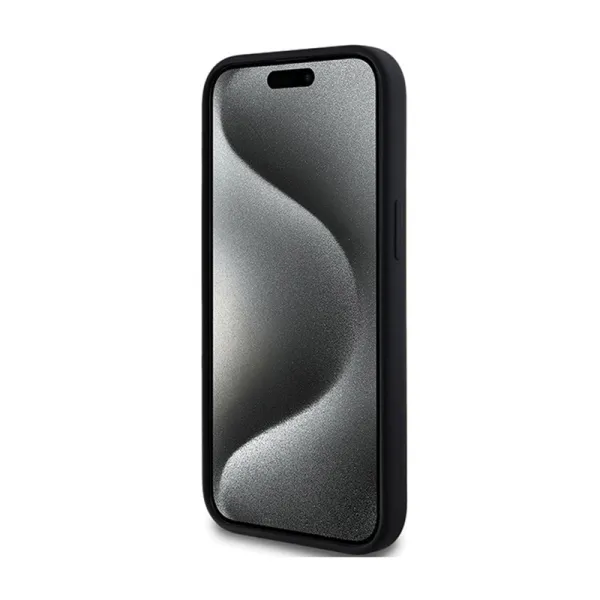 Karl Lagerfeld Silicone Choupette Head MagSafe - iPhone 15 Plus / 14 Plus Case (black)