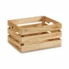Decorative box Gift Decor Brown Wood Poplar Aspen wood (18 Units)