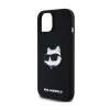 Karl Lagerfeld Silicone Choupette Head MagSafe - iPhone 15 Plus / 14 Plus Case (black)
