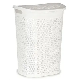 Корзина для белья Kipit Белый Пластик 60 L 43,5 x 57,5 x 34 cm 43,5 x 57 x 34 cm (6 штук)