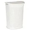 Pyykkikori Kipit Valkoinen Muovinen 60 L 43,5 x 57,5 x 34 cm 43,5 x 57 x 34 cm (6 osaa)