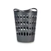 Pyykkikori Kipit Antrasiitinharmaa Muovinen 50 L 44 x 56 x 41 cm 42 x 56 x 56,5 cm (12 osaa)