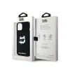 Karl Lagerfeld Silicone Choupette Head MagSafe - iPhone 15 Plus / 14 Plus Case (black)