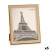 Фото рамка Gift Decor Коричневый Позолоченный Cтекло полипропилен (6 штук)