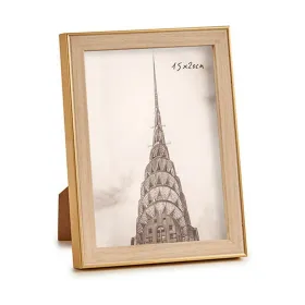 Фото рамка Gift Decor Коричневый Позолоченный Натуральный Cтекло полипропилен (6 штук)