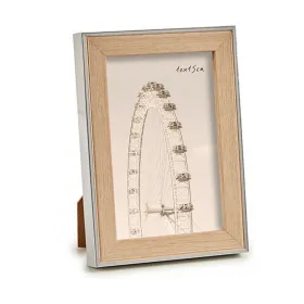Фото рамка Gift Decor Коричневый Серебристый Натуральный Cтекло полипропилен (6 штук)