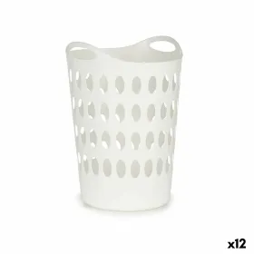 Корзина для белья Kipit Белый Пластик 50 L 44 x 56 x 41 cm 44 x 56,5 x 42 cm (12 штук)