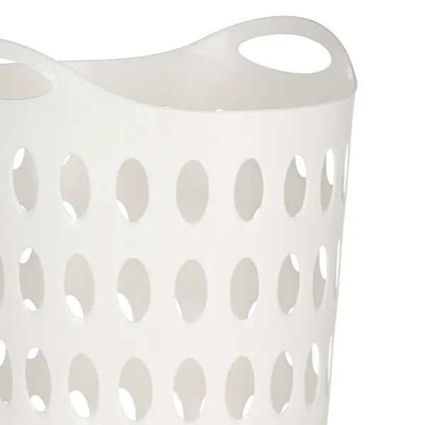 Корзина для белья Kipit Белый Пластик 50 L 44 x 56 x 41 cm 44 x 56,5 x 42 cm (12 штук)