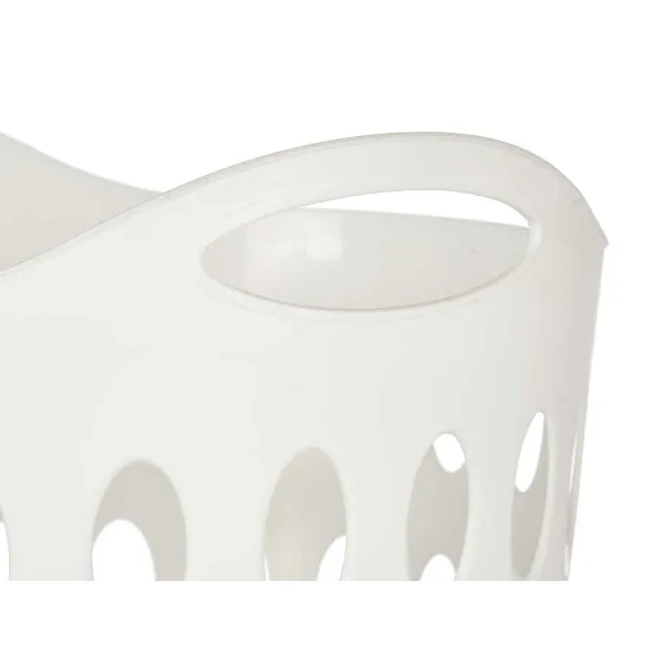 Laundry Basket Kipit White Plastic 50 L 44 x 56 x 41 cm 44 x 56,5 x 42 cm (12 Units)
