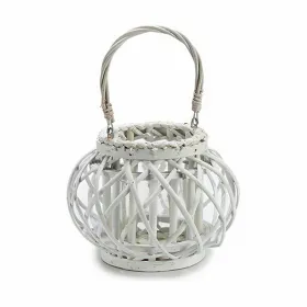 Žvakidė Gift Decor Balta vytelių stiklas 30 x 19 x 25,5 cm (6 vnt.)