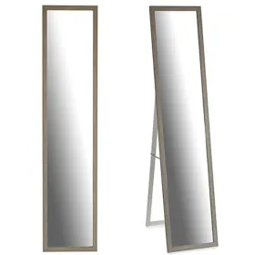 Laisvai stovintis veidrodis Gift Decor Pilka Medžio stiklas Stiklas Medžio MDF 44 x 32,5 x 120 cm 32,5 x 130 x 3 cm 33 x 130 x 4