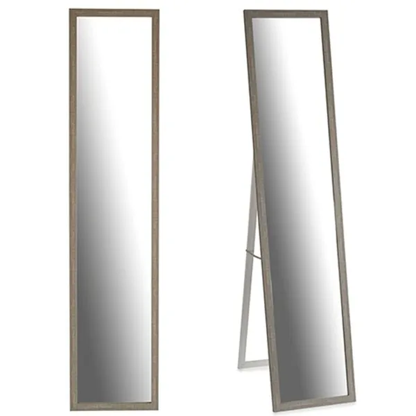 Brīvi stāvošs spogulis Gift Decor Pelēks Koks Stikls Koks MDF 44 x 32,5 x 120 cm 32,5 x 130 x 3 cm 33 x 130 x 4,2 cm (6 gb.)