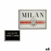 Glezna Gift Decor GUILTY MILAN Krēmkrāsa skaidu plātnes 46 x 2 x 66 cm (6 gb.)