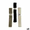 Carpet Gift Decor White Black Grey 133 x 195 x 1 cm (6 Units)