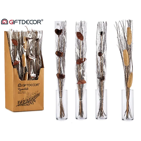 корсажи Gift Decor Серый Натуральный 100 cm 12 x 96 x 10 cm (24 штук)
