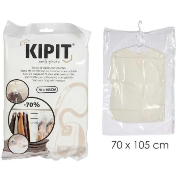 Pölyimurin pussit Kipit Läpinäkyvä Polyetyleeni Muovinen 70 x 105 cm 18 x 31 x 3 cm 19 x 32 x 3 cm (12 osaa)