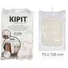 Vakuuma maisiņi Kipit Caurspīdīgs Polietilēns Plastmasa 70 x 105 cm 18 x 31 x 3 cm 19 x 32 x 3 cm (12 gb.)