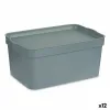 Контейнер для хранения с крышкой Kipit Серый Пластик 7,5 L (12 штук)