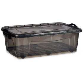 Коробка для хранения с колесами Kipit Антрацитный Пластик 30 L 40 x 20,5 x 63 cm (6 штук)