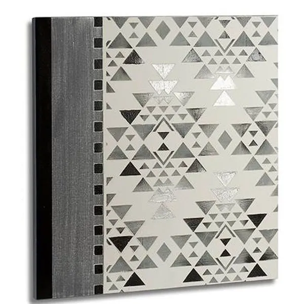 Painting Gift Decor 78 x 2,5 x 78 cm Ethnic (2 Units)