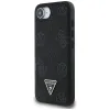Guess Grained Hot Stamp Peony Triangle Logo MagSafe - Case for iPhone 16e (black)
