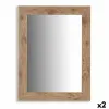 Seinäpeili Gift Decor Ruskea 66 x 85 x 2 cm 64,5 x 84,5 x 1,5 cm Suorakulmainen (2 osaa)