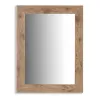 Seinäpeili Gift Decor Ruskea 66 x 85 x 2 cm 64,5 x 84,5 x 1,5 cm Suorakulmainen (2 osaa)