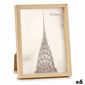 Фото рамка Gift Decor Коричневый Натуральный Пластик (6 штук)