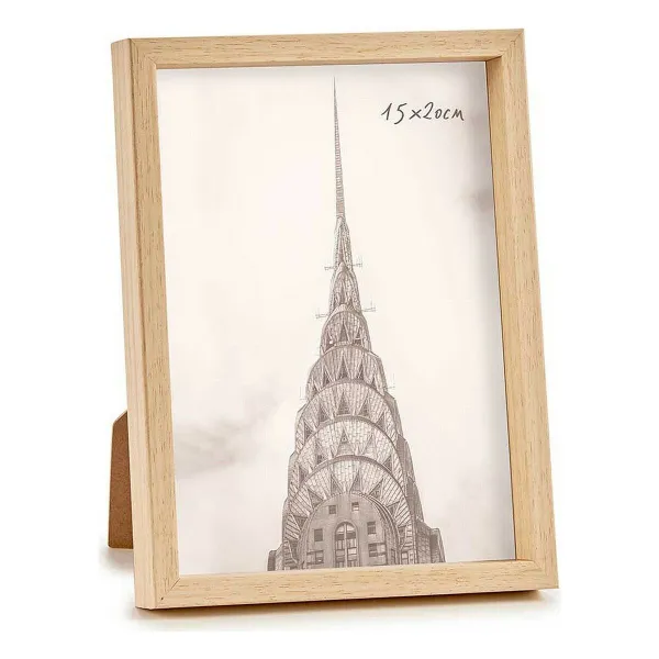 Фото рамка Gift Decor Коричневый Натуральный Пластик (6 штук)