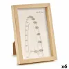 Фото рамка Gift Decor Коричневый Натуральный Пластик (6 штук)