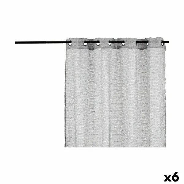 Užuolaidos Gift Decor Šviesiai pilka 140 x 0,1 x 260 cm 34 x 3,5 x 26 cm (6 vnt.)