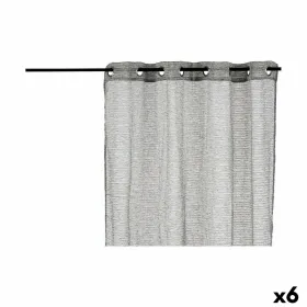 занавес Gift Decor Серый 140 x 260 cm 34 x 3,5 x 26 cm 140 x 0,1 x 240 cm (6 штук)