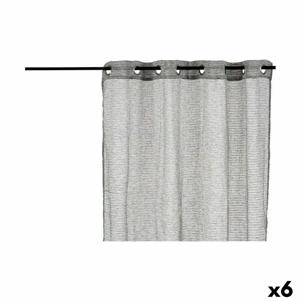 Verho Gift Decor Harmaa 140 x 260 cm 34 x 3,5 x 26 cm 140 x 0,1 x 240 cm (6 osaa)