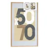 Foto rāmis Gift Decor Dabisks polistirols Plastmasa Koks MDF 50 x 70 cm (6 gb.)