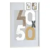 Foto rāmis Gift Decor Balts polistirols Plastmasa Koks MDF 50 x 70 cm (6 gb.)