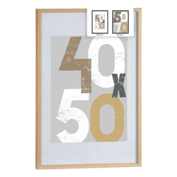 Foto rāmis Gift Decor Dabisks polistirols Plastmasa Koks MDF (6 gb.)