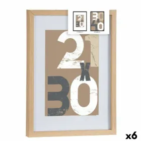 Фото рамка Gift Decor Натуральный Cтекло Деревянный MDF 30 x 40 cm (6 штук)
