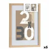 Фото рамка Gift Decor Натуральный Cтекло Деревянный MDF 30 x 40 cm (6 штук)