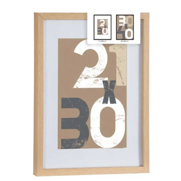 Фото рамка Gift Decor Натуральный Cтекло Деревянный MDF 30 x 40 cm (6 штук)