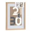 Фото рамка Gift Decor Натуральный Cтекло Деревянный MDF 30 x 40 cm (6 штук)