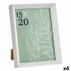 Фото рамка Gift Decor Белый Cтекло Пластик (6 штук)