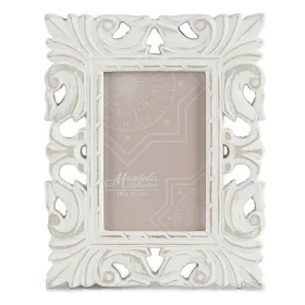 Nuotraukų rėmelis Gift Decor Balta Medžio MDF Eukalipto mediena (6 vnt.)