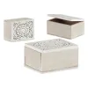 Декоративный шкафчик Gift Decor Белый Деревянный Металл (6 штук)