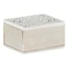 Декоративный шкафчик Gift Decor Белый Деревянный Металл (6 штук)