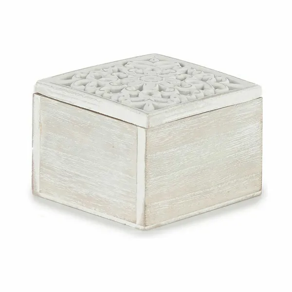 Декоративный шкафчик Gift Decor Белый Деревянный Металл (6 штук)