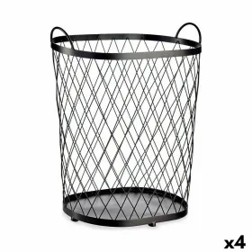 Корзина Gift Decor Чёрный Металл 40 L (4 штук)